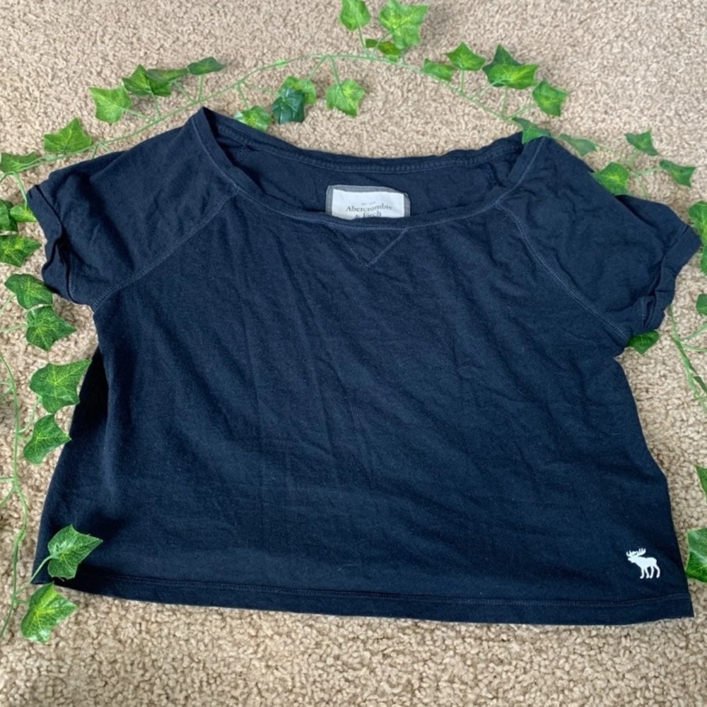 abercrombie crop top